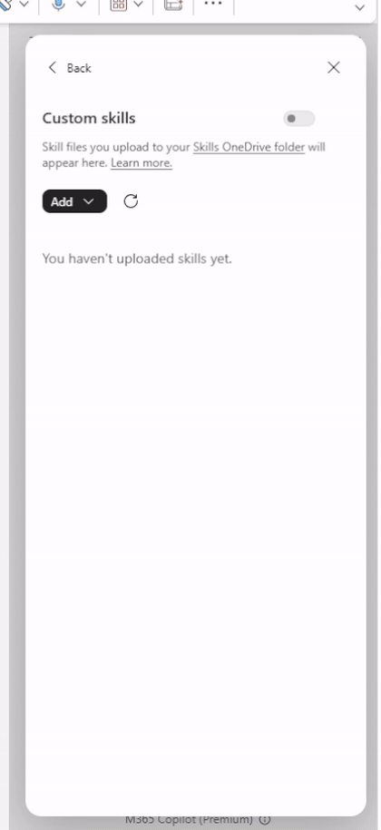Uploading the decision-check skill package